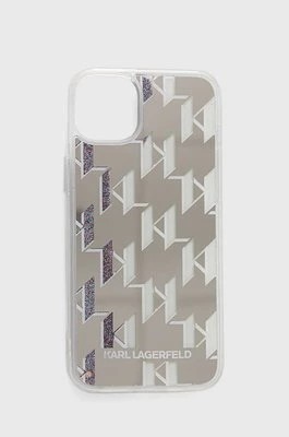 Zdjęcie produktu Karl Lagerfeld etui na telefon iPhone 14 Plus 6,7" kolor srebrny