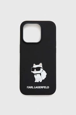 Zdjęcie produktu Karl Lagerfeld etui na telefon iPhone 14 Pro 6,1'' kolor czarny