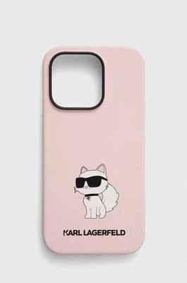 Zdjęcie produktu Karl Lagerfeld etui na telefon iPhone 14 Pro 6,1 kolor różowy