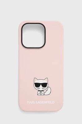 Zdjęcie produktu Karl Lagerfeld etui na telefon iPhone 14 Pro 6,1" kolor różowy
