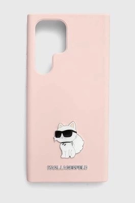Zdjęcie produktu Karl Lagerfeld etui na telefon S23 Ultra S918 kolor różowy
