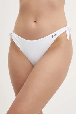 Zdjęcie produktu Karl Lagerfeld figi kąpielowe KL22WBT02 kolor biały