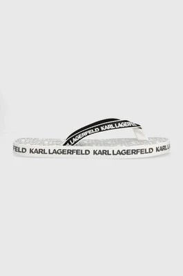 Zdjęcie produktu Karl Lagerfeld japonki KOSTA MNS męskie kolor biały KL71003