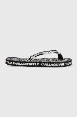 Zdjęcie produktu Karl Lagerfeld japonki KOSTA MNS męskie kolor czarny KL71003
