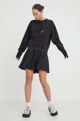 Zdjęcie produktu Karl Lagerfeld Jeans bluza bawełniana damska kolor czarny z aplikacją