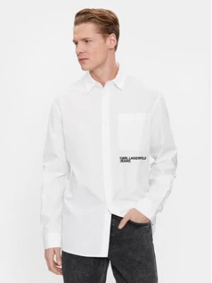 Zdjęcie produktu Karl Lagerfeld Jeans Koszula 240D1601 Biały Slim Fit