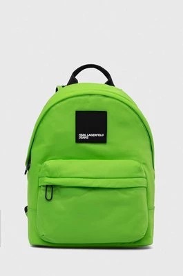 Zdjęcie produktu Karl Lagerfeld Jeans plecak kolor zielony duży gładki