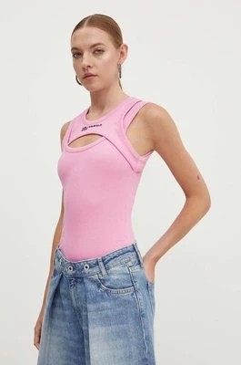 Zdjęcie produktu Karl Lagerfeld Jeans top damski kolor różowy