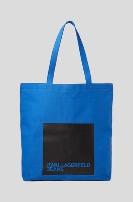Zdjęcie produktu Karl Lagerfeld Jeans torebka kolor niebieski