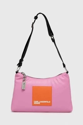 Zdjęcie produktu Karl Lagerfeld Jeans torebka kolor różowy