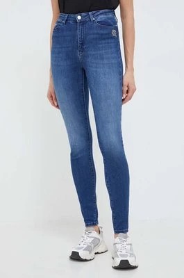 Zdjęcie produktu Karl Lagerfeld jeansy damskie kolor niebieski