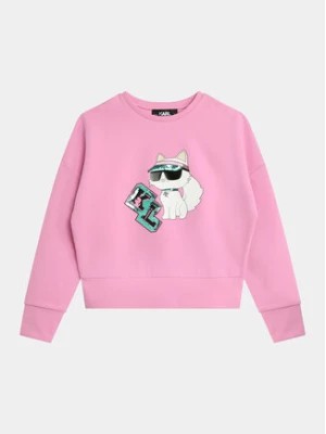 Zdjęcie produktu Karl Lagerfeld Kids Bluza Z30090 D Różowy Regular Fit