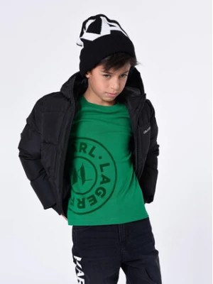 Zdjęcie produktu Karl Lagerfeld Kids Bluzka Z25418 S Zielony Regular Fit