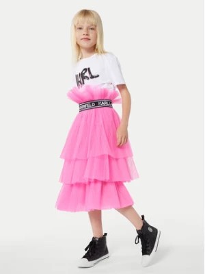 Zdjęcie produktu Karl Lagerfeld Kids Spódnica Z30093 S Różowy Regular Fit