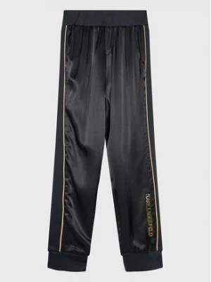 Zdjęcie produktu Karl Lagerfeld Kids Spodnie dresowe Z14196 S Czarny Regular Fit