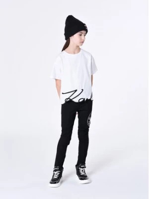 Zdjęcie produktu Karl Lagerfeld Kids Spodnie dresowe Z14216 S Czarny Regular Fit