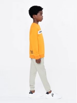 Zdjęcie produktu Karl Lagerfeld Kids Spodnie dresowe Z24155 S Beżowy Regular Fit