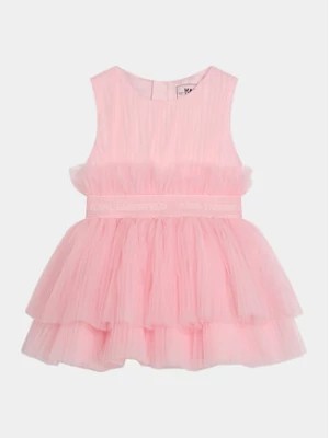 Zdjęcie produktu Karl Lagerfeld Kids Sukienka codzienna Z30172 M Różowy Regular Fit