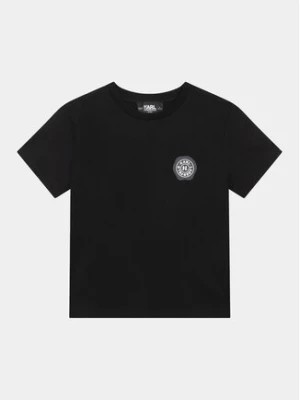 Zdjęcie produktu Karl Lagerfeld Kids T-Shirt Z25413 D Czarny Regular Fit