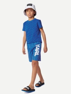 Zdjęcie produktu Karl Lagerfeld Kids T-Shirt Z30036 S Niebieski Regular Fit