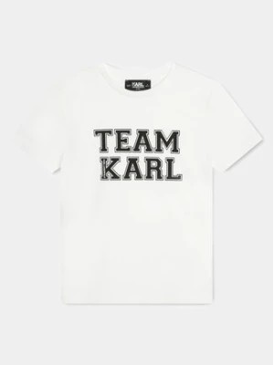 Zdjęcie produktu Karl Lagerfeld Kids T-Shirt Z30049 D Biały Regular Fit