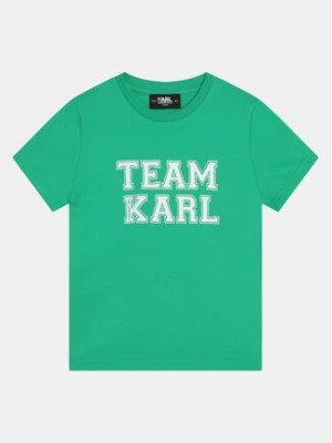 Zdjęcie produktu Karl Lagerfeld Kids T-Shirt Z30049 D Zielony Regular Fit