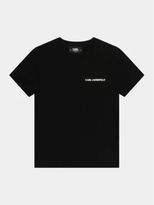 Zdjęcie produktu Karl Lagerfeld Kids T-Shirt Z30056 D Czarny Regular Fit