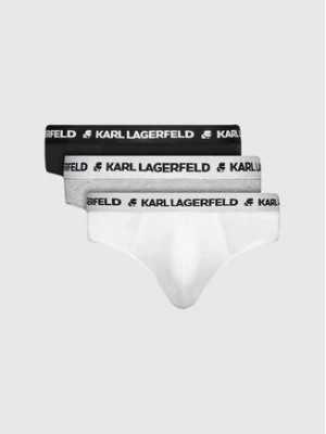 Zdjęcie produktu KARL LAGERFELD Komplet 3 par slipów Logo 211M2103 Kolorowy