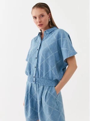 Zdjęcie produktu KARL LAGERFELD Koszula 231W1614 Niebieski Regular Fit