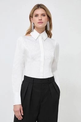 Zdjęcie produktu Karl Lagerfeld koszula damska kolor biały regular z kołnierzykiem klasycznym
