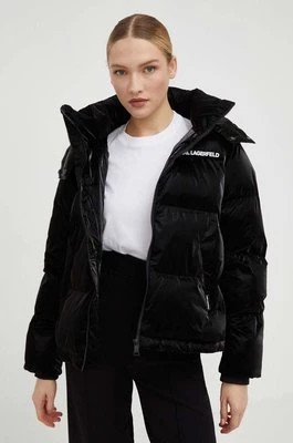 Zdjęcie produktu Karl Lagerfeld kurtka damska kolor czarny zimowa