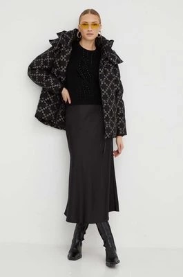 Zdjęcie produktu Karl Lagerfeld kurtka puchowa damska kolor czarny zimowa