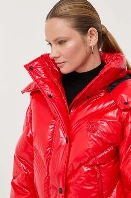 Zdjęcie produktu Karl Lagerfeld kurtka puchowa damska kolor czerwony zimowa