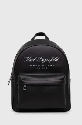 Zdjęcie produktu Karl Lagerfeld plecak kolor czarny duży z nadrukiem