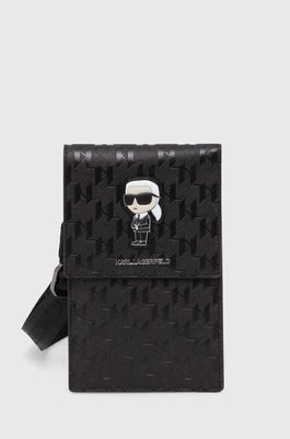 Zdjęcie produktu Karl Lagerfeld pokrowiec na telefon kolor czarny