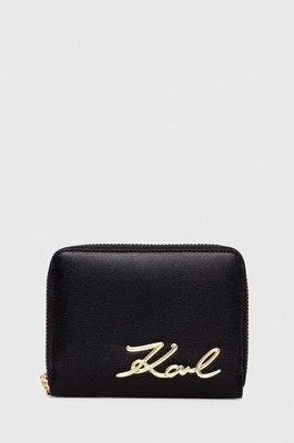 Zdjęcie produktu Karl Lagerfeld portfel damski kolor czarny