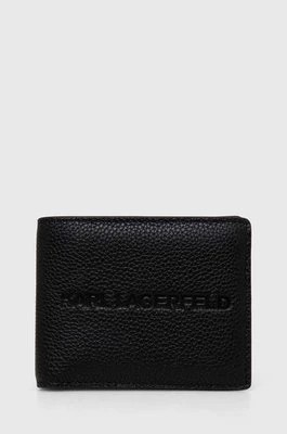 Zdjęcie produktu Karl Lagerfeld portfel męski kolor czarny