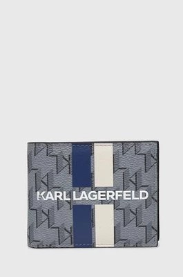 Zdjęcie produktu Karl Lagerfeld portfel męski kolor szary