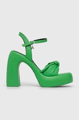 Zdjęcie produktu Karl Lagerfeld sandały ASTRAGON HI kolor zielony KL33715