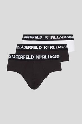 Zdjęcie produktu Karl Lagerfeld slipy 3-pack męskie kolor czarny