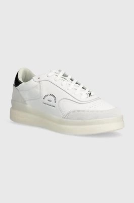 Zdjęcie produktu Karl Lagerfeld sneakersy skórzane BRINK kolor biały KL53438