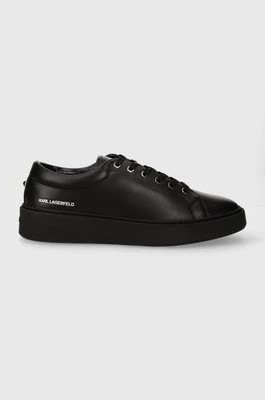 Zdjęcie produktu Karl Lagerfeld sneakersy skórzane FLINT kolor czarny KL53320A