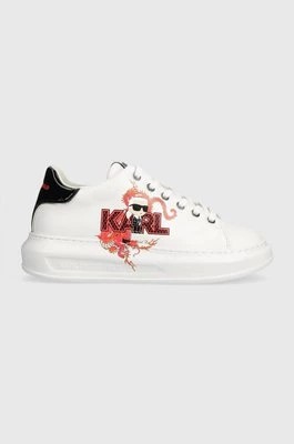 Zdjęcie produktu Karl Lagerfeld sneakersy skórzane KAPRI CNY kolor biały KL96524F