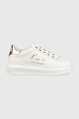 Zdjęcie produktu Karl Lagerfeld sneakersy skórzane KAPRI kolor biały KL62538