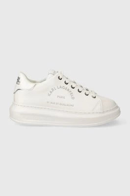 Zdjęcie produktu Karl Lagerfeld sneakersy skórzane KAPRI kolor biały KL62539F