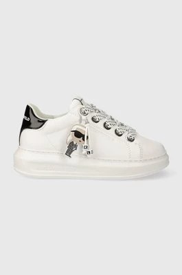 Zdjęcie produktu Karl Lagerfeld sneakersy skórzane KAPRI kolor biały KL62576N