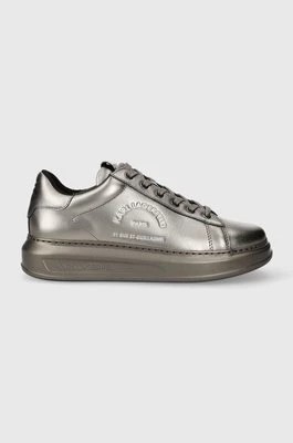 Zdjęcie produktu Karl Lagerfeld sneakersy skórzane KAPRI MENS KC kolor srebrny KL52538M