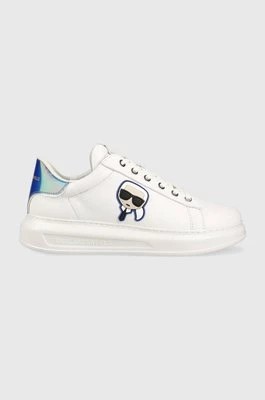 Zdjęcie produktu Karl Lagerfeld sneakersy skórzane KAPRI MENS kolor biały KL52530G