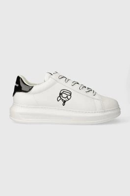 Zdjęcie produktu Karl Lagerfeld sneakersy skórzane KAPRI MENS kolor biały KL52578
