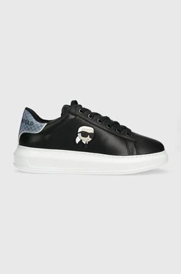 Zdjęcie produktu Karl Lagerfeld sneakersy skórzane KAPRI MENS kolor czarny KL52533N